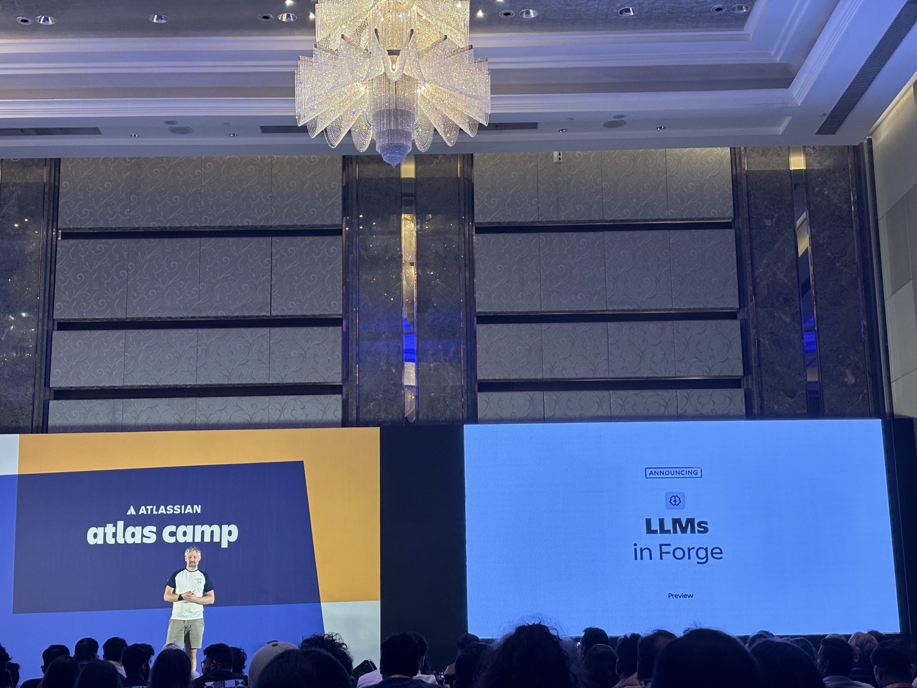 The opening keynote at Atlas Camp Bengaluru 2026, Atlassian's developer conference